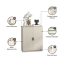 Informa Luca Lemari Kabinet 2 Pintu - Krem Beige