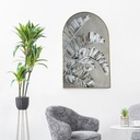 Informa 80.8X120.8X4 cm Hiasan Dinding Kanvas Art Arch Leaves E3
