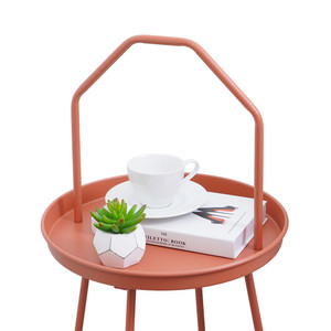 Informa Hanna Meja Sisi Round - Merah Terracotta