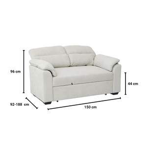 Informa Cloud Sofa Bed - Krem Indico