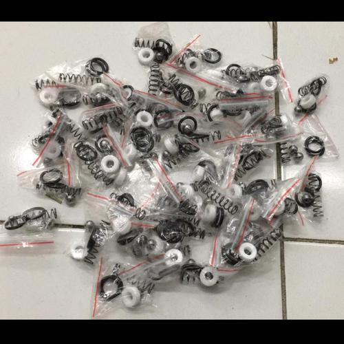 Sparepart Alat Injeksi Beton - Steel Ball, Per, Karet Pin & O-Ring