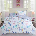 Informa 120X200 cm Set 5 Pcs Seprai Double Anak Microfiber Unicorn