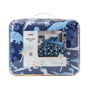 Informa 120X200 cm Set 5 Pcs Seprai Double Anak Microfiber Dinosaur