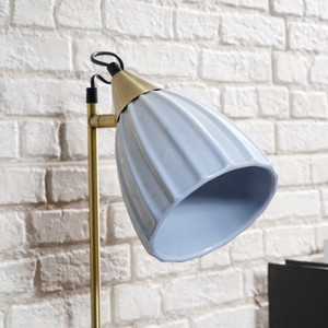 Informa Shea Lampu Meja - Biru