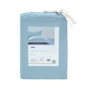 Informa Set 2 Pcs King Sarung Bantal Bamboo - Biru Slate