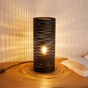 Informa 12X12X28 cm Lenoir Lampu Meja - Hitam
