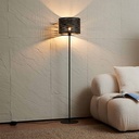 Informa 30X30X140 cm Lenoir Lampu Lantai - Hitam