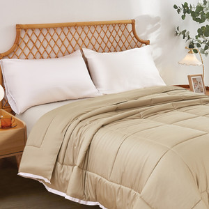 Informa 240X210 cm Bed Cover Bamboo - Cokelat