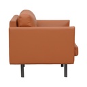 Informa Keanu Sofa Kulit 1 Seater - Cokelat