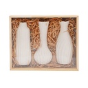 Informa 34.5x28.5x12.5 Cm Set 3 Pcs Vas - Putih