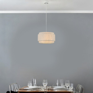 Informa 40X23 cm Hoshi Lampu Gantung Hias - Krem Beige