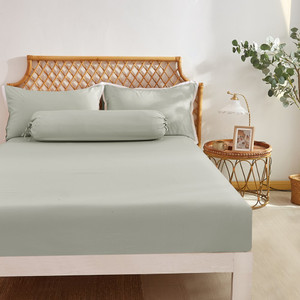 Informa 160X200 cm Set 5 Pcs Seprai Queen Bamboo - Abu-Abu Muda