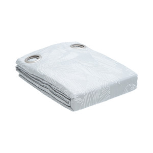 Informa 140X250 cm Set 2 Pcs Gorden Crepe Leaves - Abu-Abu