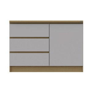 Informa 120 cm Ivy Ii Kabinet Bawah Dapur - Putih/Cokelat Oak