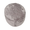 Informa 45X30 cm Mateo Bean Bag - Abu-Abu