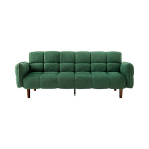 Informa Dimity Sofa Bed Fabric - Hijau Emerald Tempat Duduk Multifungsi Sofa Tidur 2In1 Kursi Santai Serbaguna Furniture Rumah