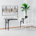 Informa Neo Yard Meja Lipat Serbaguna Rectangle - Abu-abu Dining Table Dinner Table Meja Kursi Ruang Makan Aesthetic Furniture Dining Room