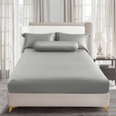 Informa 180X200 cm Set 7 Pcs Seprai King Tencel Luxe Steel - Abu-Abu Sprei Seprai Aesthetic Seprei Sheet Set Bed Sheet Aksesoris Tempat Tidur Set Sarung Bantal Sarung Guling