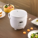 Kels 800 ml Warner Rice Cooker Multifungsi - Putih Magic Jar Magic Com Penanak Nasi Alat Masak Beras Elektronik Dapur