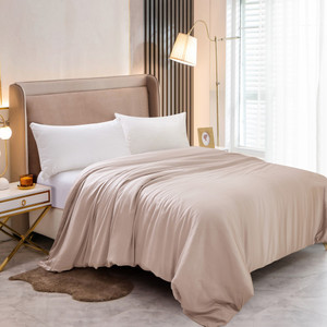 Informa Duvet Cover Tencel - Pink Sarung Selimut Tidur Bedroom Accessories Perlengkapan Kamar Tidur Aksesoris Tempat Tidur