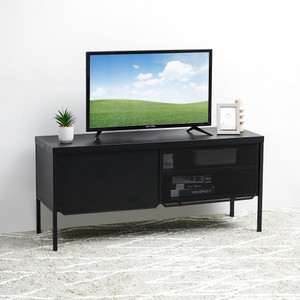 Informa Spencer Rak Tv - Hitam tv stand furnitur indoor rumah meja rak tivi tempat pajangan televisi