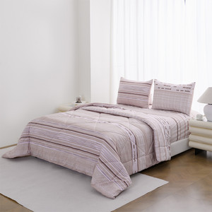 Informa 180X200 cm Set 6 Pcs Seprai King Microfiber Ximo Sprei Seprai Aesthetic Seprei Sheet Set Bed Sheet Aksesoris Tempat Tidur Set Sarung Bantal Sarung Guling