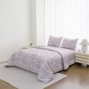 Informa 120X200 cm Set 4 Pcs Seprai Double Microfiber Xia Sprei Seprai Aesthetic Seprei Sheet Set Bed Sheet Aksesoris Tempat Tidur Set Sarung Bantal Sarung Guling