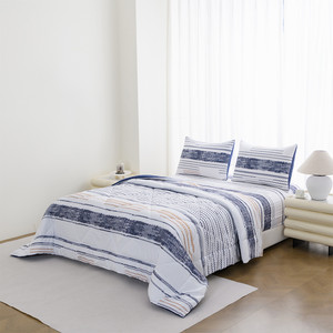 Informa 160X200 cm Set 6 Pcs Seprai Queen Microfiber Xander Sprei Seprai Aesthetic Seprei Sheet Set Bed Sheet Aksesoris Tempat Tidur Set Sarung Bantal Sarung Guling
