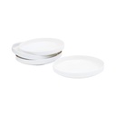 Informa Appetite Gorin Set 12 Pcs Perlengkapan Makan - Putih Dinner Set Plate Aesthetic Eating Utensils Peralatan Makan Set Piring Gelas Mangkok