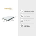 Informa Sleep 160x200x20 cm Premium Ii Set Kasur Busa Aloe Vera In Box Mattress Matras Kasur Tidur Perlengkapan Kamar Tidur