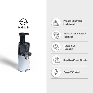 Kels Darnell Juicer - Hitam Pembuat Jus Alat Pengekstrak Sari Buah Juice Maker Pembuat Minuman