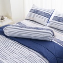 Informa 160X200 cm Set 6 Pcs Seprai Queen Microfiber Xander Sprei Seprai Aesthetic Seprei Sheet Set Bed Sheet Aksesoris Tempat Tidur Set Sarung Bantal Sarung Guling