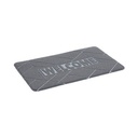 Informa 46X76 cm Keset Kamar Mandi Pvc Foam Welcome - Abu-Abu