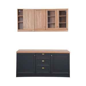 Informa 1.8 mtr Irish Kitchen Set Lemari Kabinet Dapur Serbaguna Kitchen Storage Tempat Penyimpanan Peralatan Masak Rak Atas Bawah Dapur Furniture Dapur