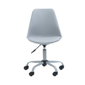 Informa Macaroons Kursi Kantor Sandaran Rendah - Abu-abu Tempat Duduk Kerja Dengan Roda Office Chair Kursi Staff Karyawan Furniture Indoor Kantor
