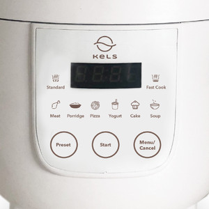 Kels 800 ml Warner Rice Cooker Multifungsi - Putih Magic Jar Magic Com Penanak Nasi Alat Masak Beras Elektronik Dapur