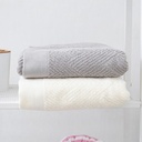Informa 80X150 cm Eve Handuk Mandi Jacquard - Abu-Abu