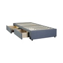 Informa Sleep Linford I I I Dipan Dengan Laci - Abu-Abu Ranjang Kasur Divan Tempat Tidur Furniture Kamar Tempat Matras