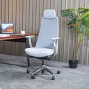 Most Geeta Kursi Kantor Sandaran Tinggi Tempat Duduk Kerja Dengan Roda Office Chair Kursi Staff Karyawan Furniture Indoor Kantor