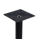 Informa Kaki Meja E-018 - Hitam Table Base Part Rangka Kaki Meja Tiang Penyangga Meja