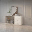 Informa Igniz Kabinet - Putih Lemari Kabinet Serbaguna Cabinet Penyimpanan Indoor Furniture Rumah