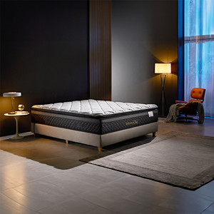 Informa Sleep 200X200X35 cm Newark Deluxe Kasur Pocket Springbed In Box Mattress Memory Foam Matras Medium Firm Kasur Tidur King Perlengkapan Kamar Tidur