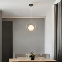 Informa Hanne Lampu Gantung Round - Bronze Hanging Lamp Lighting Plafon Light Lampu Langit Langit Ceiling Light