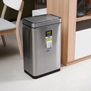 Informa Eko 30 ltr Deluxe Mirage Tempat Sampah Sensor Gerak - Silver Tong Sampah Wadah Pembuangan Alat Kebersihan Indoor Trash Bin