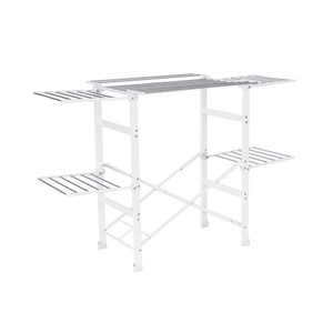 Informa Deluxe Jemuran Baju Lipat - Putih Tempat Jemur Baju Drying Rack Gantungan Laundry Perlengkapan Rumah Tangga