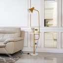 Informa French Lampu Lantai - Bronze Standing Floor Light Lampu Tiang Dekorasi Lampu Berdiri
