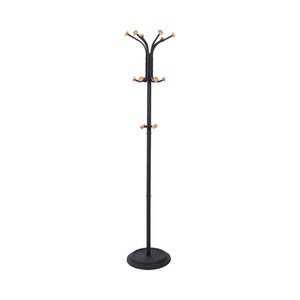 Informa 38X38X180 cm Royce Gatungan Pakaian - Hitam Stand Hanger Gantungan Baju Berdiri Clothes Organizer Standing Clothing Rack