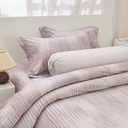 Informa 160X200 cm Set 7 Pcs Seprai Queen Katun Keira Sprei Seprai Aesthetic Seprei Sheet Set Bed Sheet Aksesoris Tempat Tidur Set Sarung Bantal Sarung Guling