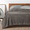 Informa 240X220 Selimut Polyester Willow - Abu-Abu Cinder Blanket Kain Penghangat Tubuh Aksesoris Tempat Tidur Bedroom Accessories Perlengkapan Kamar Tidur