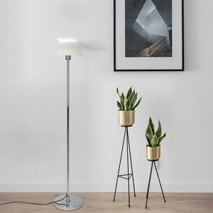 Informa grizel Lampu Lantai - Putih Standing Floor Light Lampu Tiang Dekorasi Lampu Berdiri